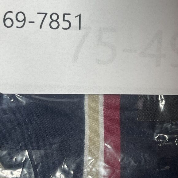 Misguided Blouse Womens Size 10 Striped V Neck Surplice Wrap Long Sleeve Top - Picture 12 of 12